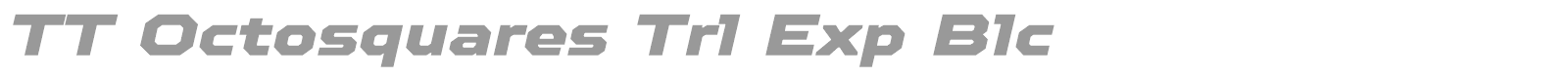 TT Octosquares font preview